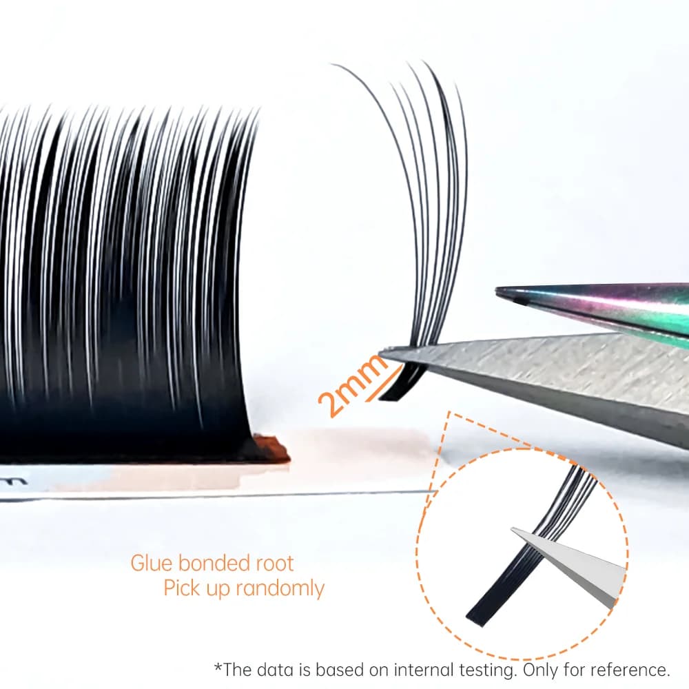 Extensions de cils individuels Camellia Bloom - Aspect naturel et doux