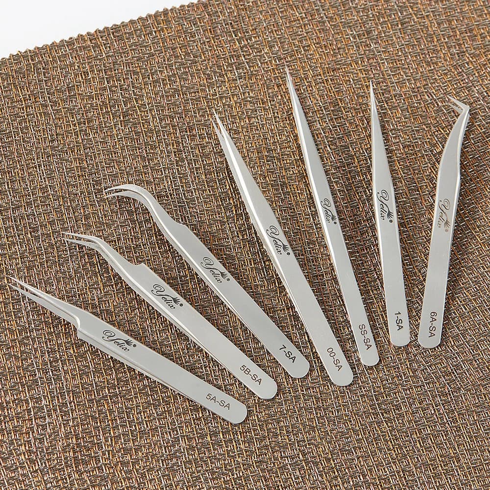 Pinces à cils professionnelles de précision ultra-fine