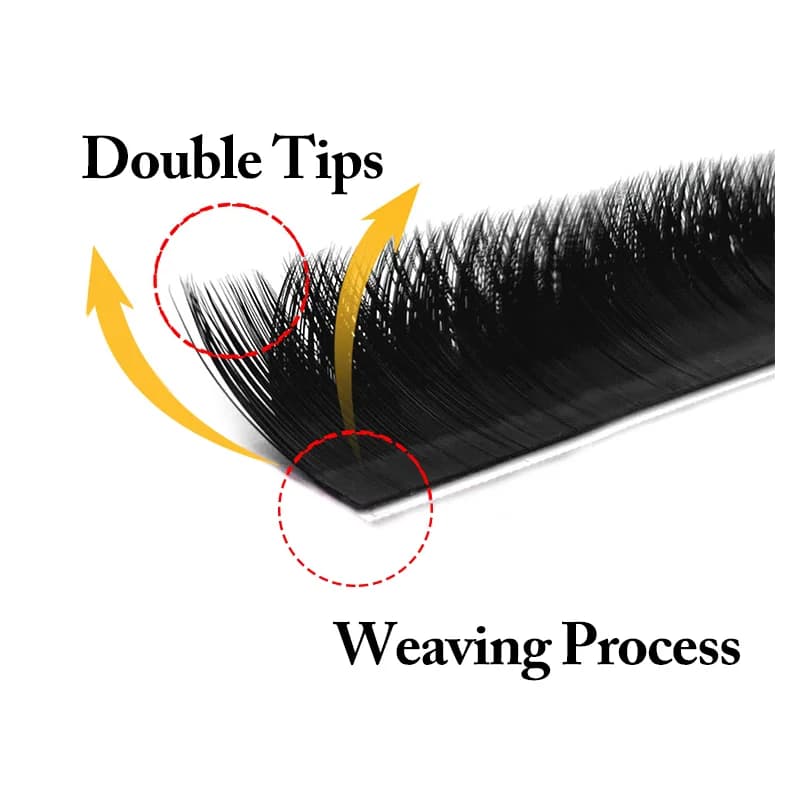 Extensions de cils individuels Premium V Shape Auto-Fan