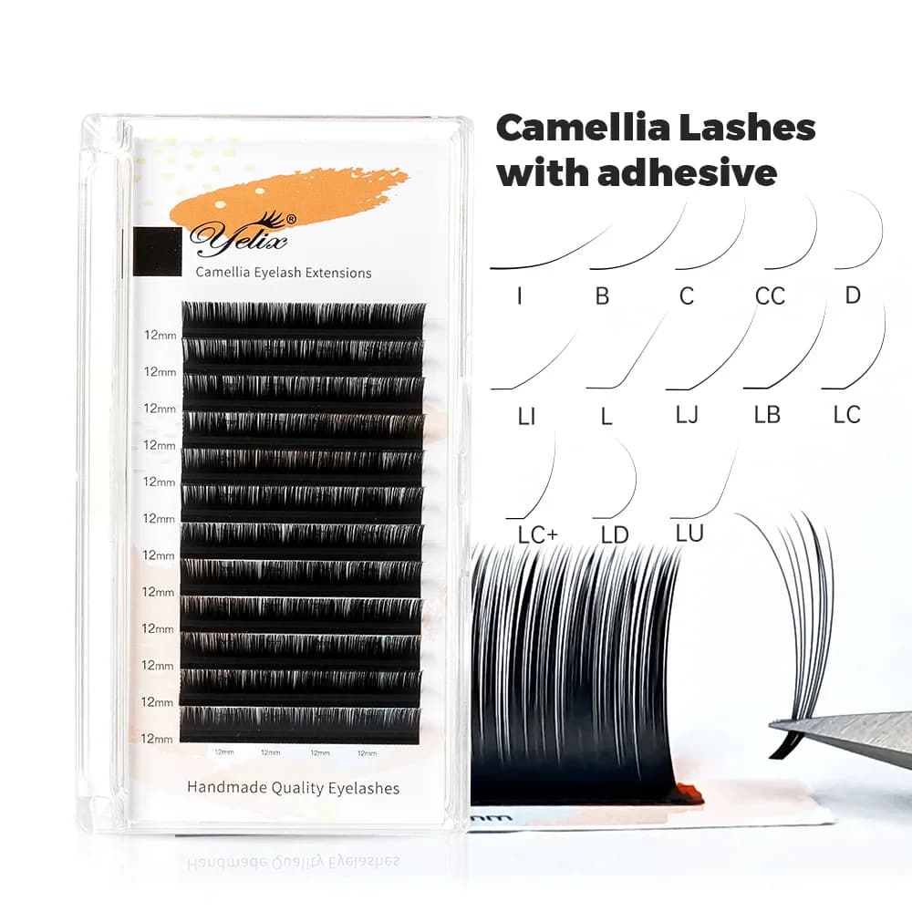 Extensions de cils individuels Camellia Bloom LB LJ