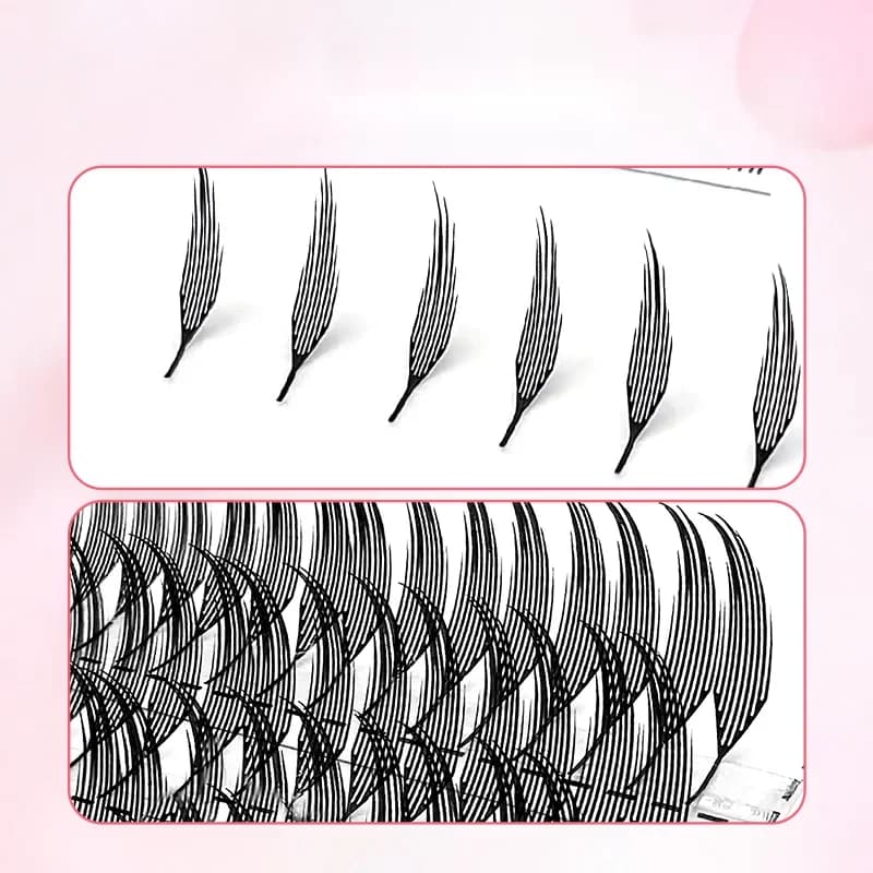 Extensions de cils éventails préformés forme Spire Bloom
