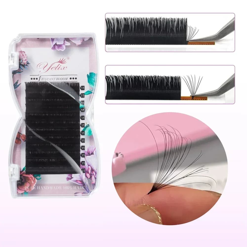 Extensions de cils volume Easy Fanning 8-25mm