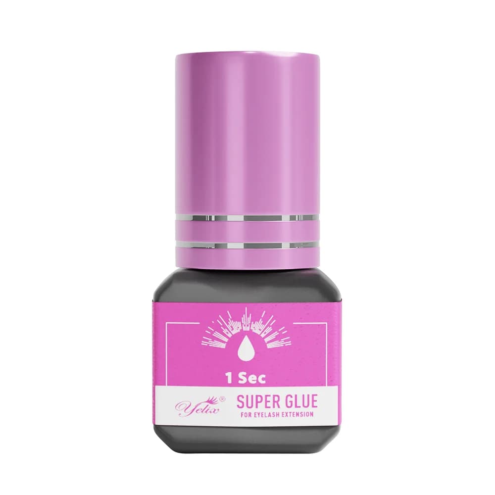 Colle pour extensions de cils séchage rapide 0,5s forte adhérence 5ml